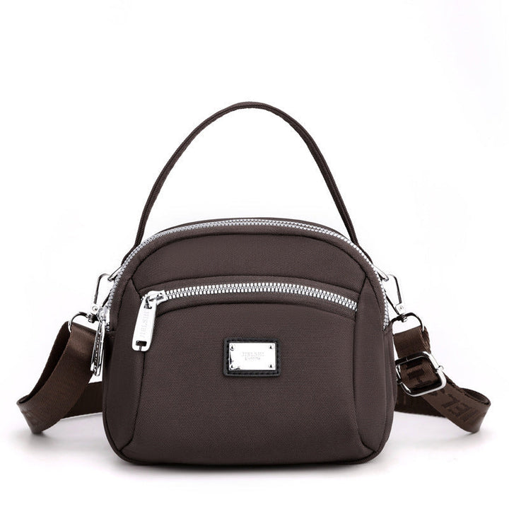 Skanto | Lys solid nylon skulderveske
