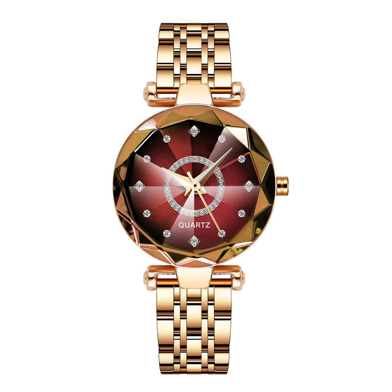 Skanto | Starry Diamond Dial Damen Vanntett Klokke