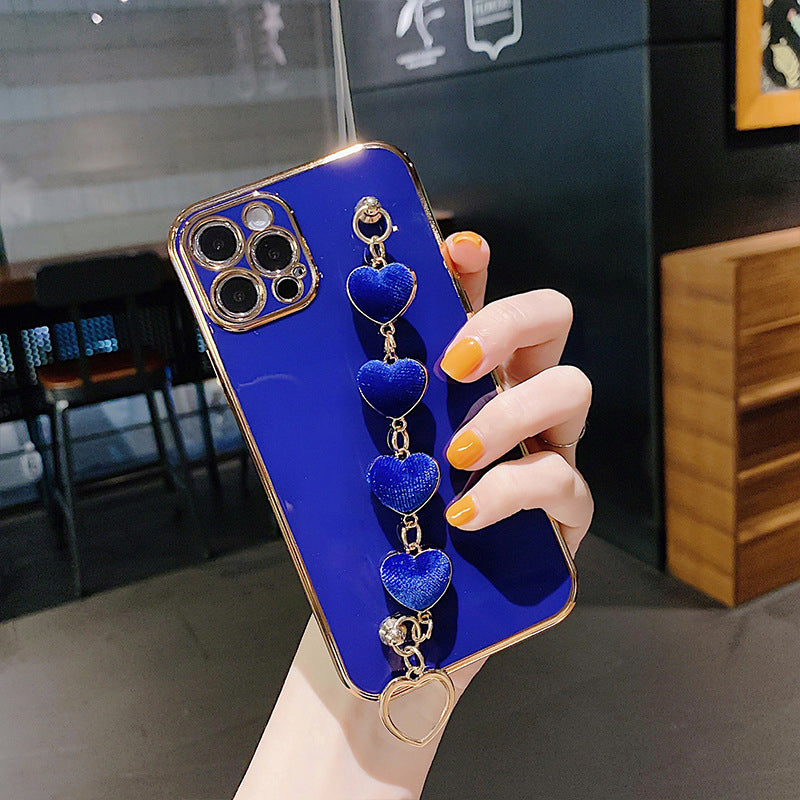 Skanto | Myk Armbånd Kjærlighet Hjerte Etui for iPhone