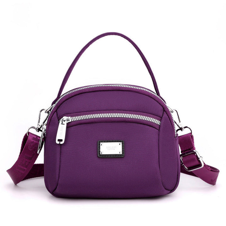 Skanto | Lys solid nylon skulderveske
