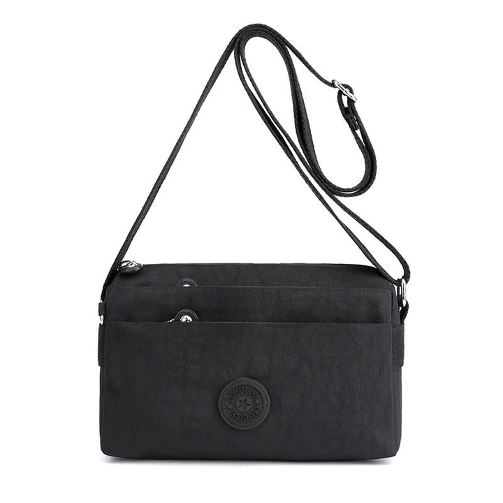 Kvinnenes Casual Multi-lags Fashionable Enkel Skulderveske Laget av Nylon | Skanto