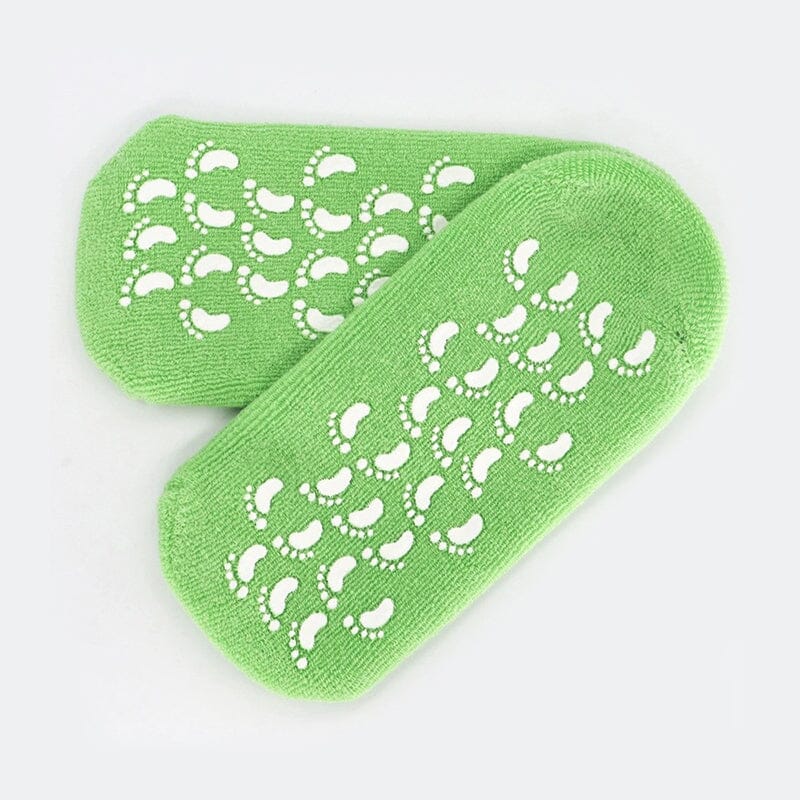 Fuktighetsgivende sokker med geléfôr Skanto