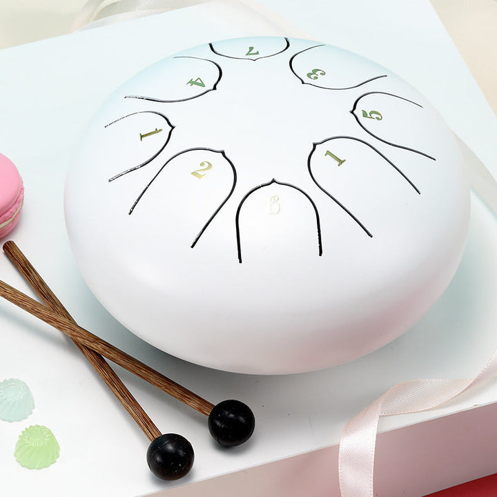 Regn tromme som hageinstrument