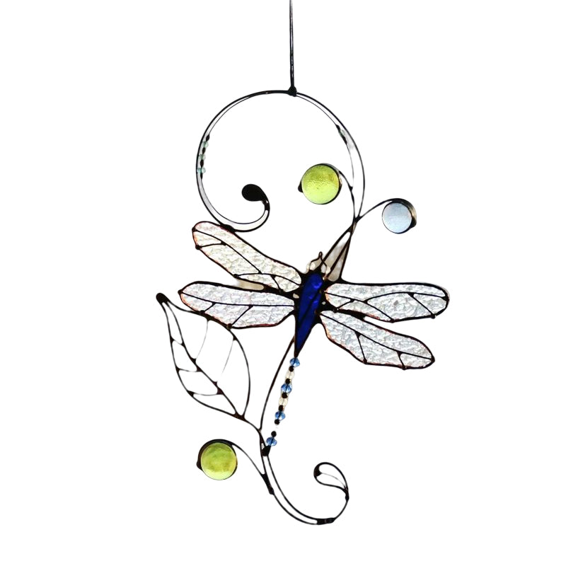 Flekkete Monarch Butterfly Glass Window Decor | Skanto