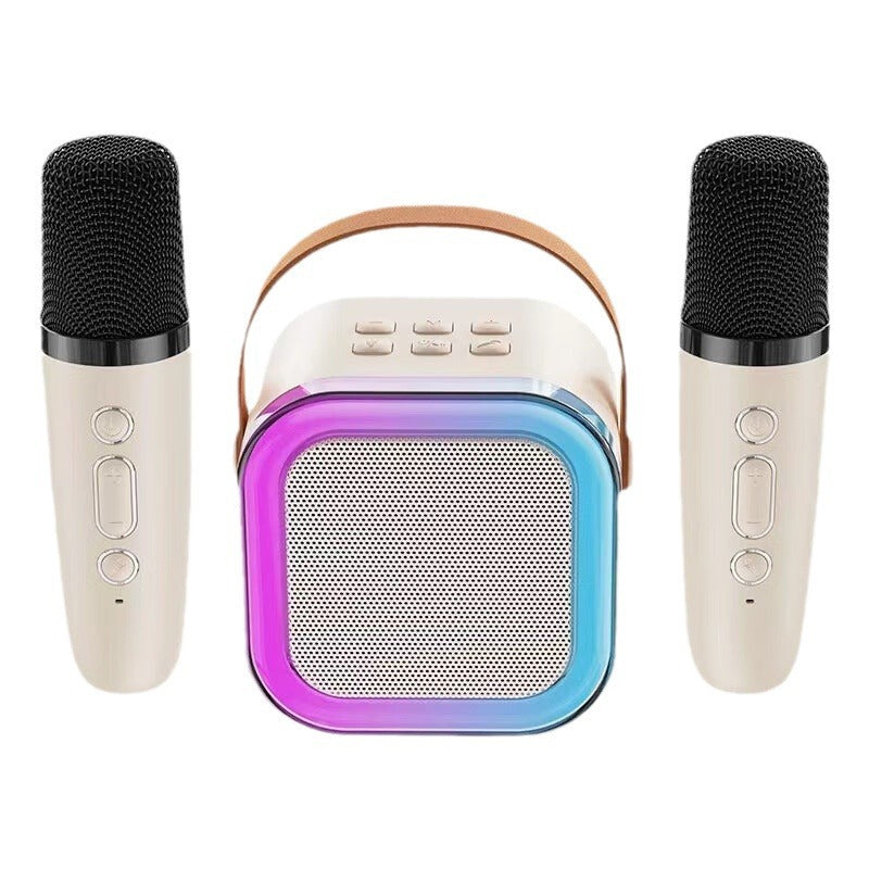 Skanto | Mini Karaoke Maskin med Trådløse Mikrofoner
