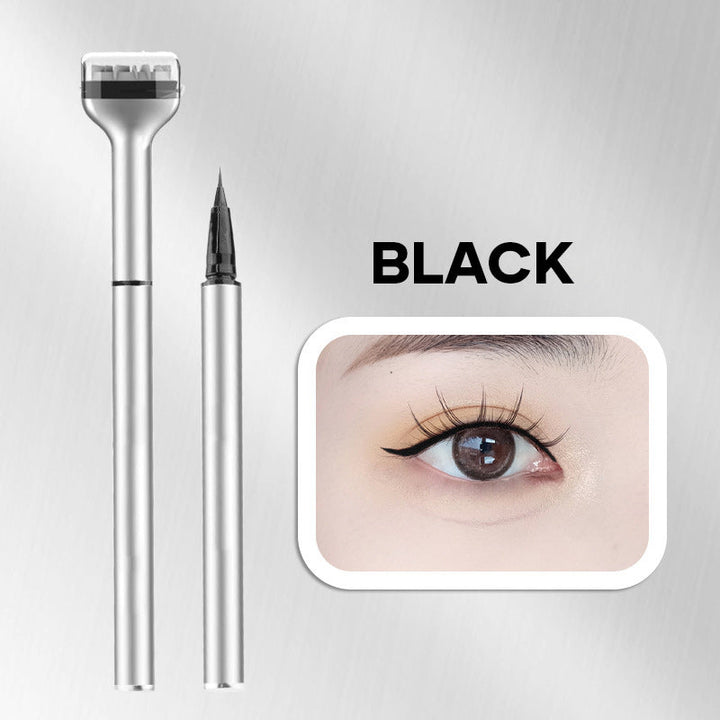 Skanto | 2-i-1 Eyeliner & Nedre Vippestempel Sett