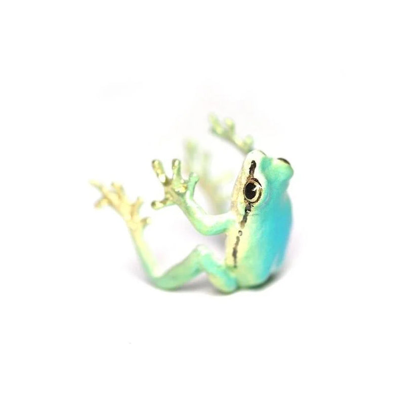Skanto | Nyeste-tree Frog Ring Øredobber