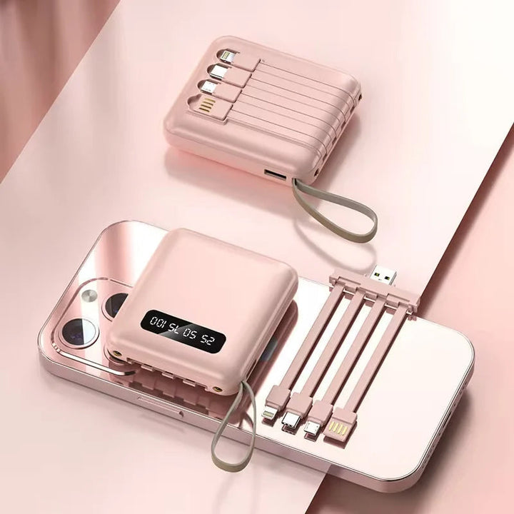 Skanto | 4-i-1 Power Bank Hurtigladning