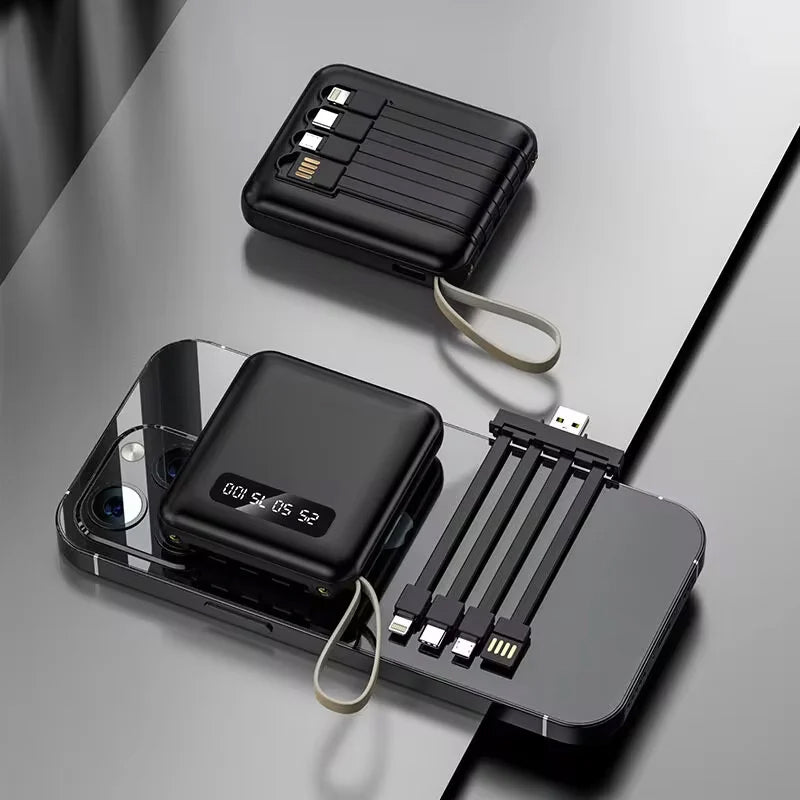 Skanto | 4-i-1 Power Bank Hurtigladning