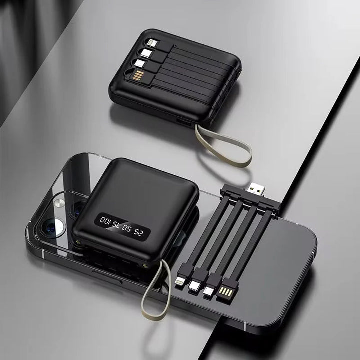 Skanto | 4-i-1 Power Bank Hurtigladning