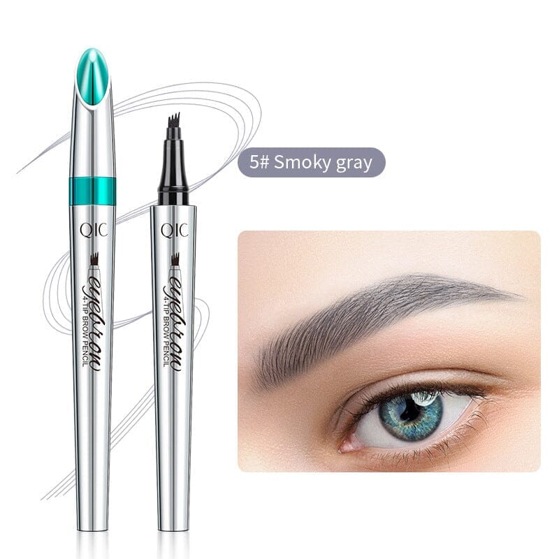 Skanto | 3D vanntett Microblading brynspenn 4 gaffeltipper tatoveringspenn