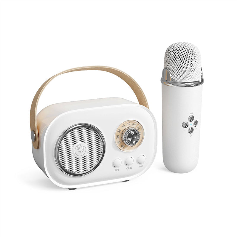Bærbar Bluetooth-høyttaler med trådløs mikrofon | Skanto