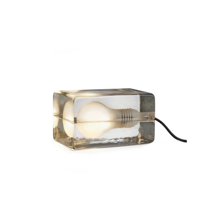 Skanto | Glass Block Table Lamp with G9 Socket
