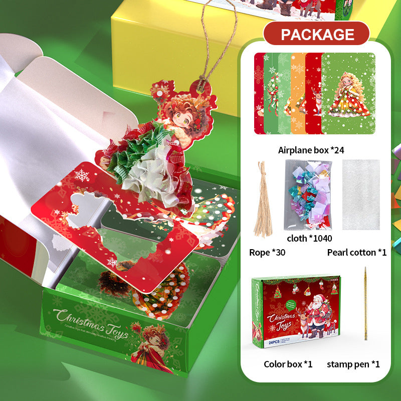 Norvo | 24 Tematiske Juletrær DIY Ornamenter