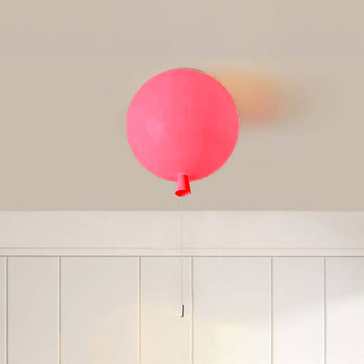 Kompakt Moderne LED Ballong Taklampe - AuraLite | Skanto