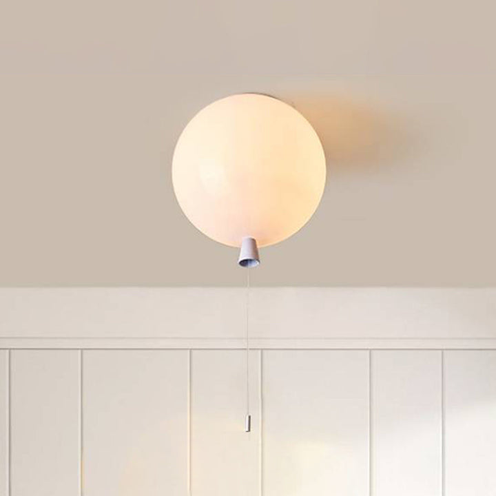 Kompakt Moderne LED Ballong Taklampe - AuraLite | Skanto