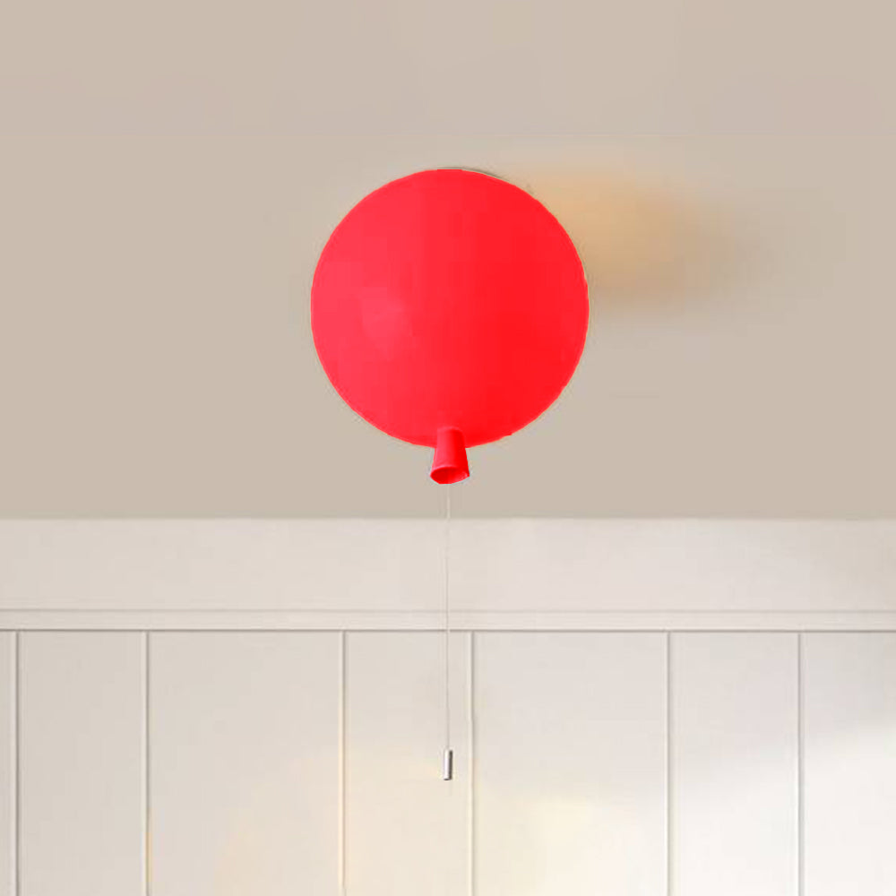 Kompakt Moderne LED Ballong Taklampe - AuraLite | Skanto