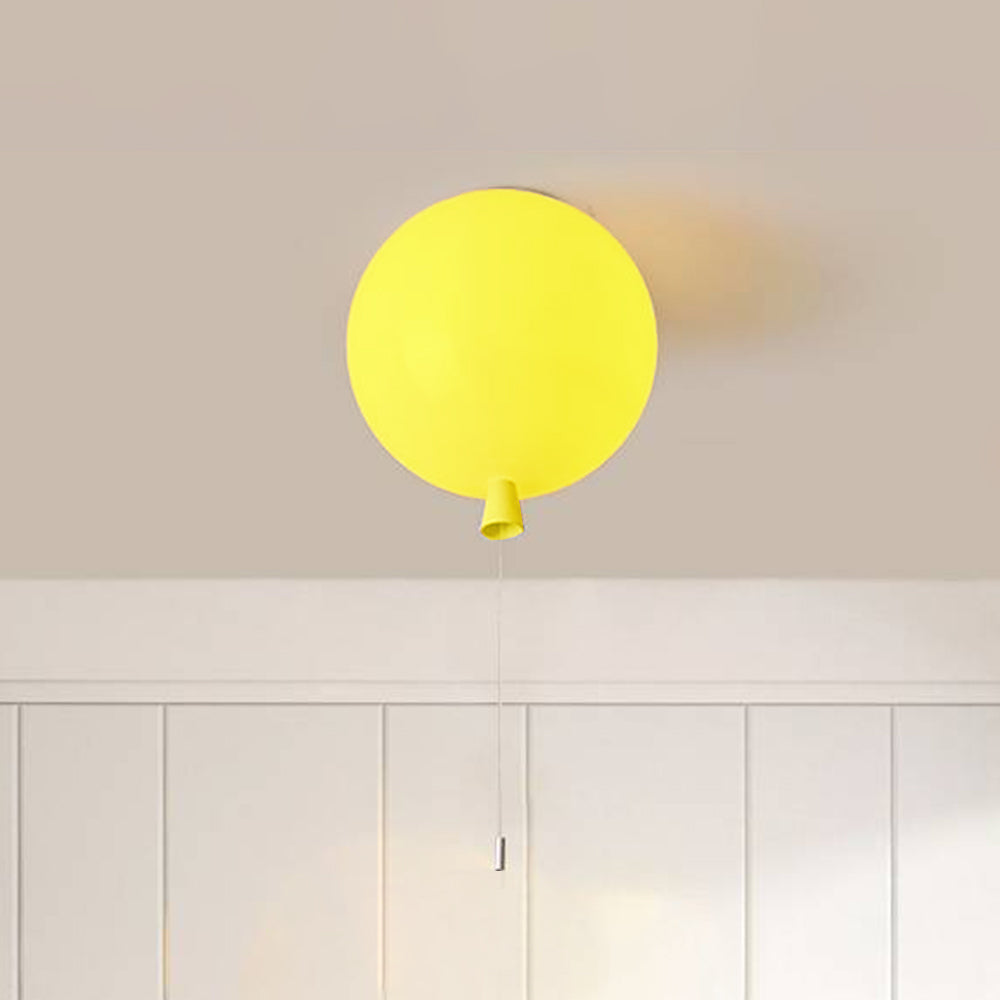 Kompakt Moderne LED Ballong Taklampe - AuraLite | Skanto