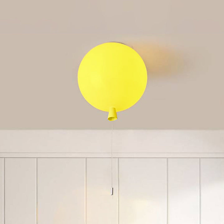 Kompakt Moderne LED Ballong Taklampe - AuraLite | Skanto