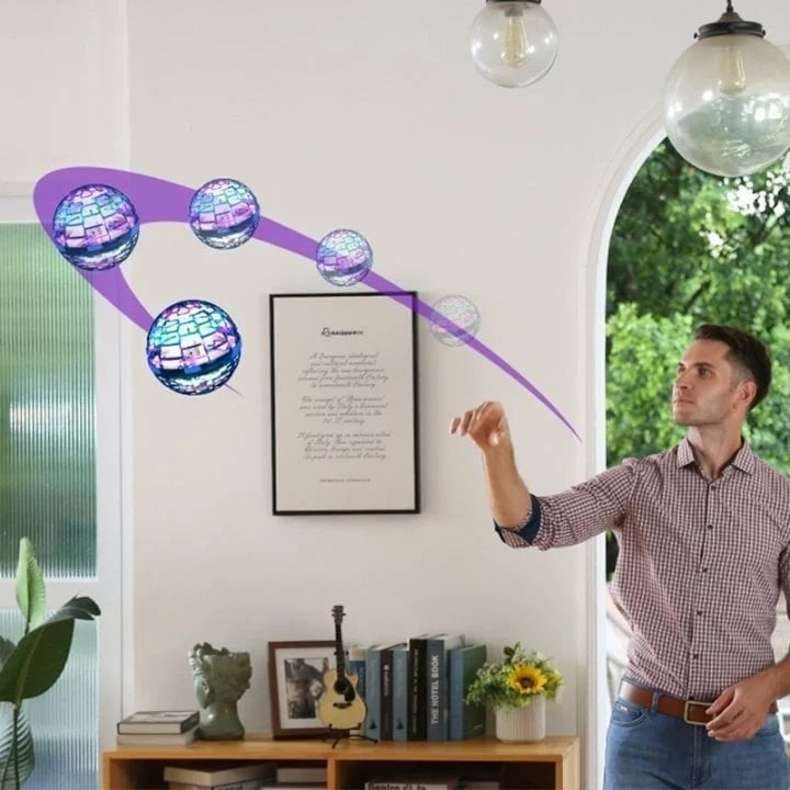 Skanto | SkyGlide – Interaktiv UFO Flygende Leketøy for Barn