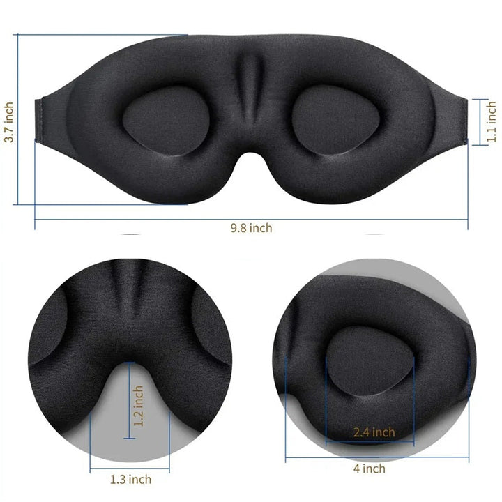 Skanto | 3D Blackout Søvnmaske