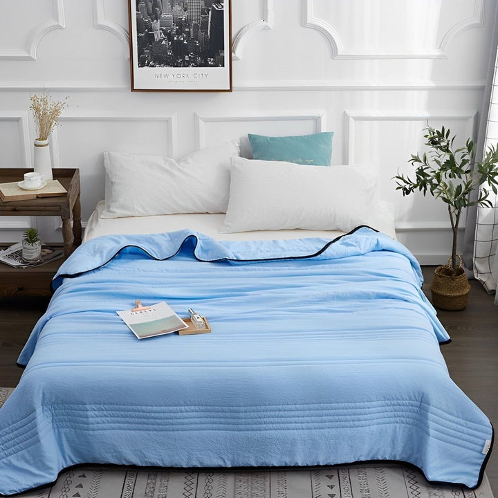 Skanto | SLEEPURE - Kjølepledd | Helårs Komfort | Pustende & Myk | Ideell for varme sover