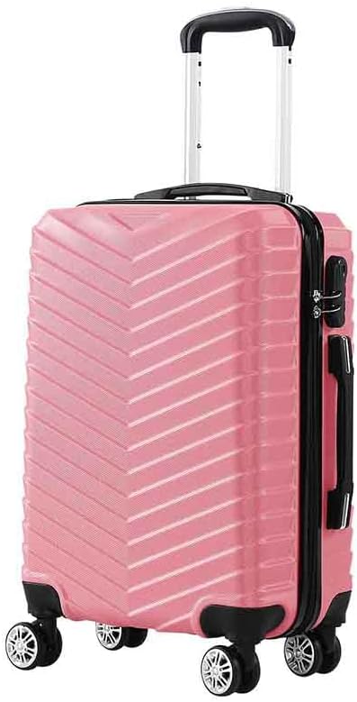 Hard Shell Carry-On Bagasje med Lås & Spinner Hjul – Rosemont | Skanto