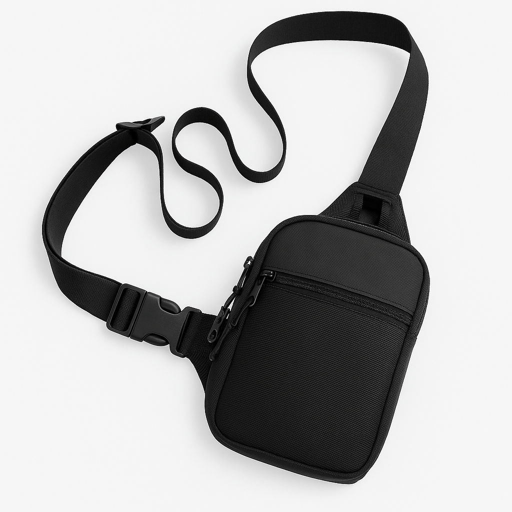 Skanto | SLIMVOY – Kompakt Reise Sling Bag for Enkel Organisering