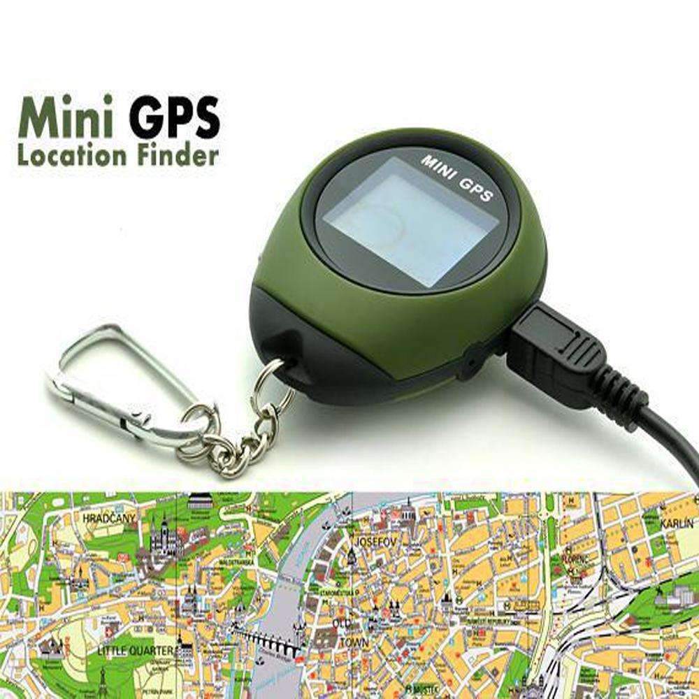Norvo | Nøkkelring GPS Navigasjon USB - Klatring Utendørs Reiser Bærbar Nøkkelring Fotturer & Camping GPS