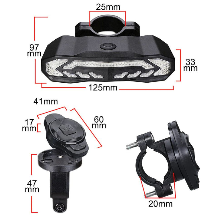 Skanto | Smart Baklys Alarm - BikeGuard™