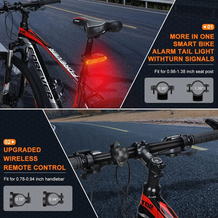 Skanto | Smart Baklys Alarm - BikeGuard™