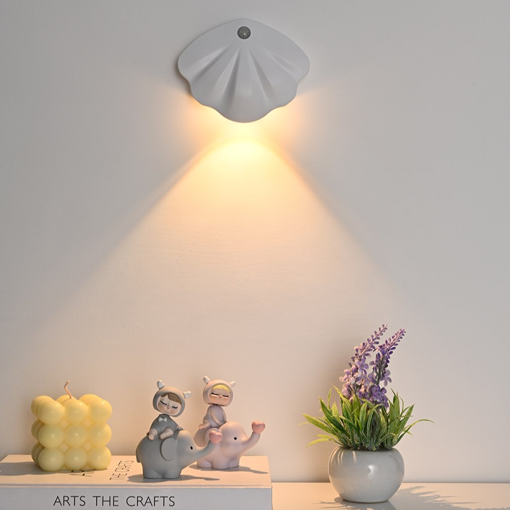 Skanto | Smart Shell Bevegelsessensor Lampe - LumiMotion