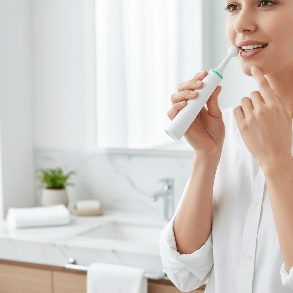 Norvo | SMILEPRO – Sonic tannrens med ultralydteknologi for dyp munnhygiene