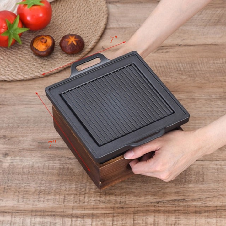 Røykfri Bærbar Grill Kull Husstand Non-stick BBQ | Skanto
