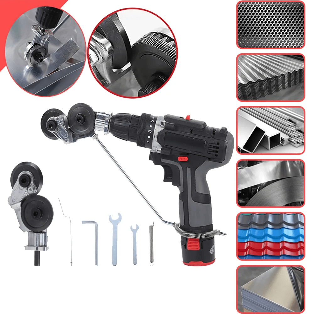 Norvo | Snibbler Boremaskin Cutter – Presis Blikkenslagerverktøy for Jern, Stål & Aluminium