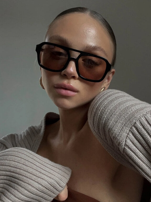 Vintage Sunglasses with UV Protection and Retro Charm - Loreen | Skanto