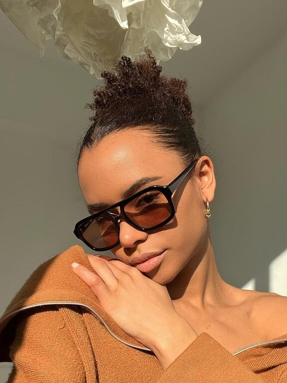 Vintage Sunglasses with UV Protection and Retro Charm - Loreen | Skanto