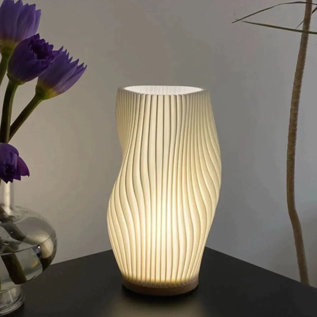 Skanto | Sofia Bølgeformet Ambient Lampe