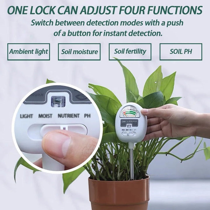 Skanto | 4-I-1 Smart Soil Meter for Presis Plantepleie Overvåking