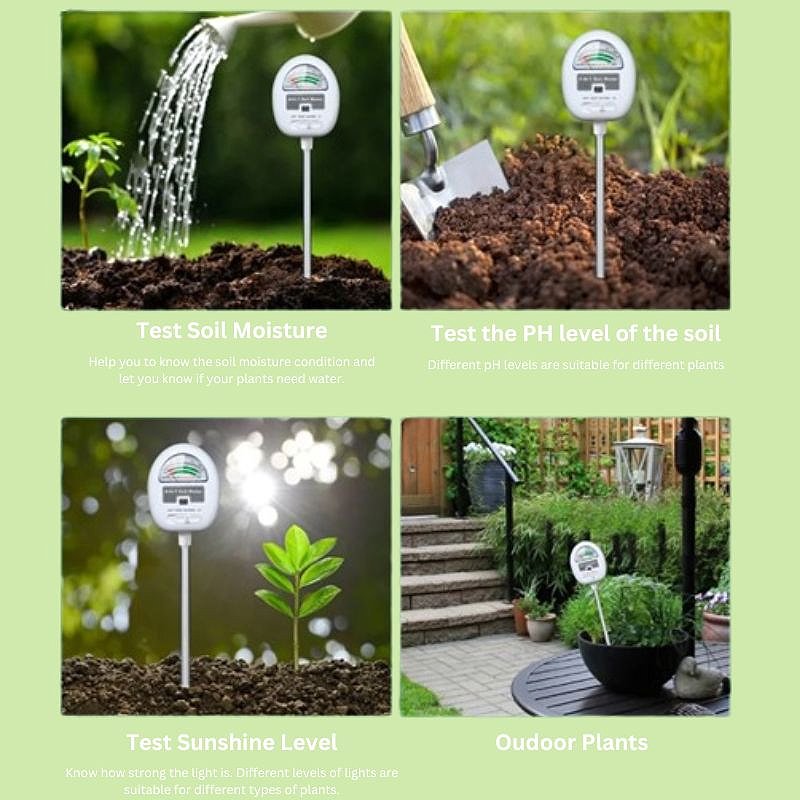 Skanto | 4-I-1 Smart Soil Meter for Presis Plantepleie Overvåking
