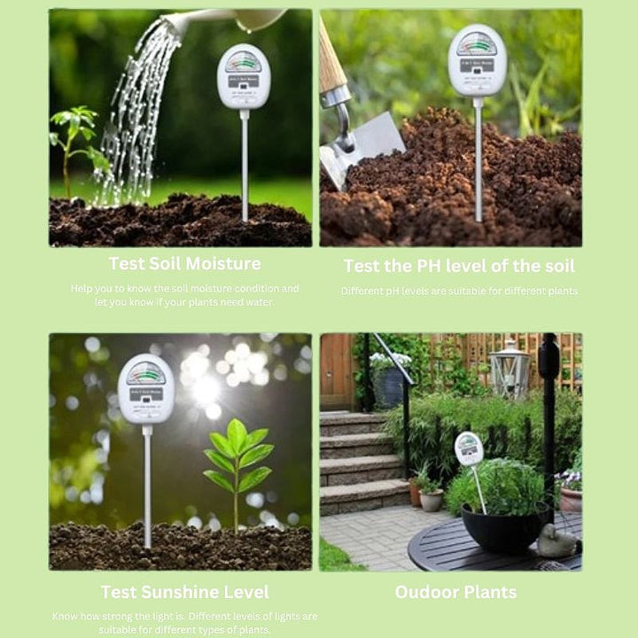 Skanto | 4-I-1 Smart Soil Meter for Presis Plantepleie Overvåking