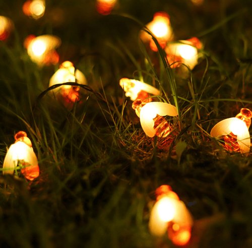 Skanto | Solar Honey Bee String Lights - Vanntette lys for hage, jul, bryllup, fest utendørs belysning