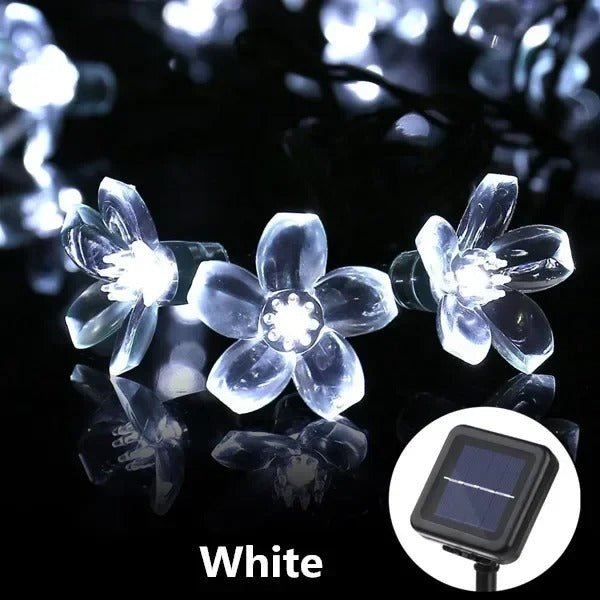 Skanto | Solar Honey Bee String Lights - Vanntette lys for hage, jul, bryllup, fest utendørs belysning
