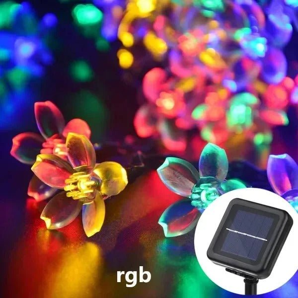 Skanto | Solar Honey Bee String Lights - Vanntette lys for hage, jul, bryllup, fest utendørs belysning