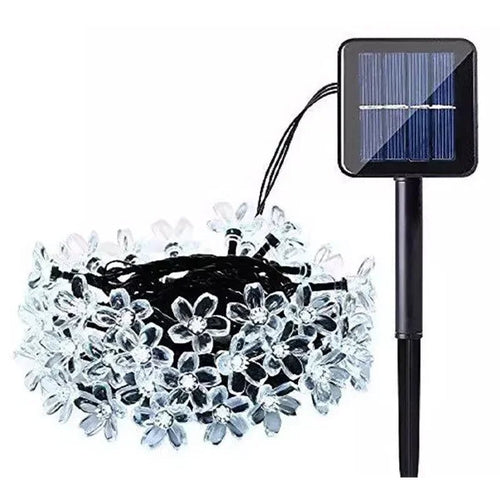 Skanto | Solar Cherry Blossom String Lights – Vanntette eventyrbelysning for hager, bryllup, fester og julepynt