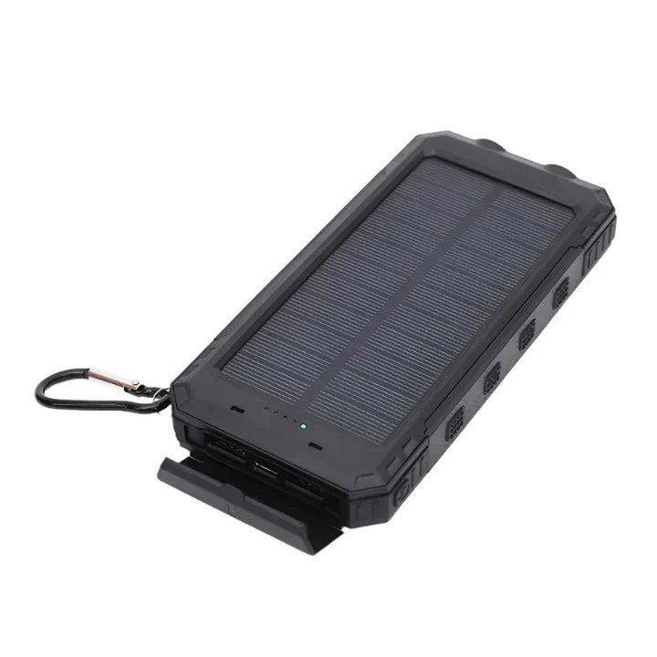 Skanto | Solenergi Power Bank med Lommelykt - SolarCharge Pro