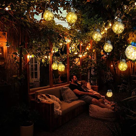 Solar Glass Globe Lantern Skanto