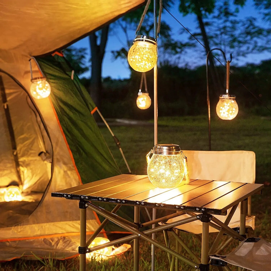 Solar Glass Globe Lantern Skanto