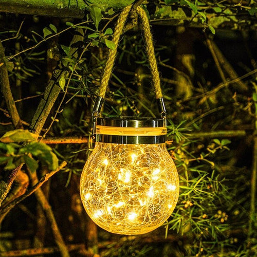 Solar Glass Globe Lantern Skanto
