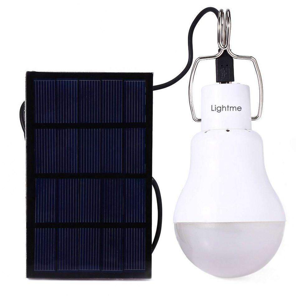 Skanto | LED-pære med solenergi - Ny nyttig energibesparelse for hjemmet og utendørs
